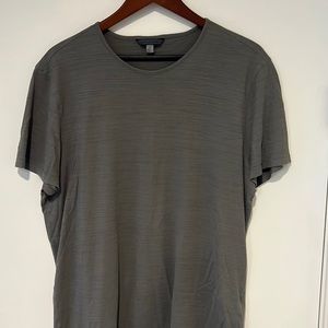 John Varvatos collection —grey / taupe crewneck —Pima cotton size XL